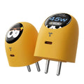 FlashEye-Dot Smart GaN Charger | 45W Type-C Fast Charger for iPhone & MacBook